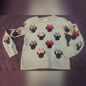 Gap Kids Sweater with Minnie Mouse Bow Accents